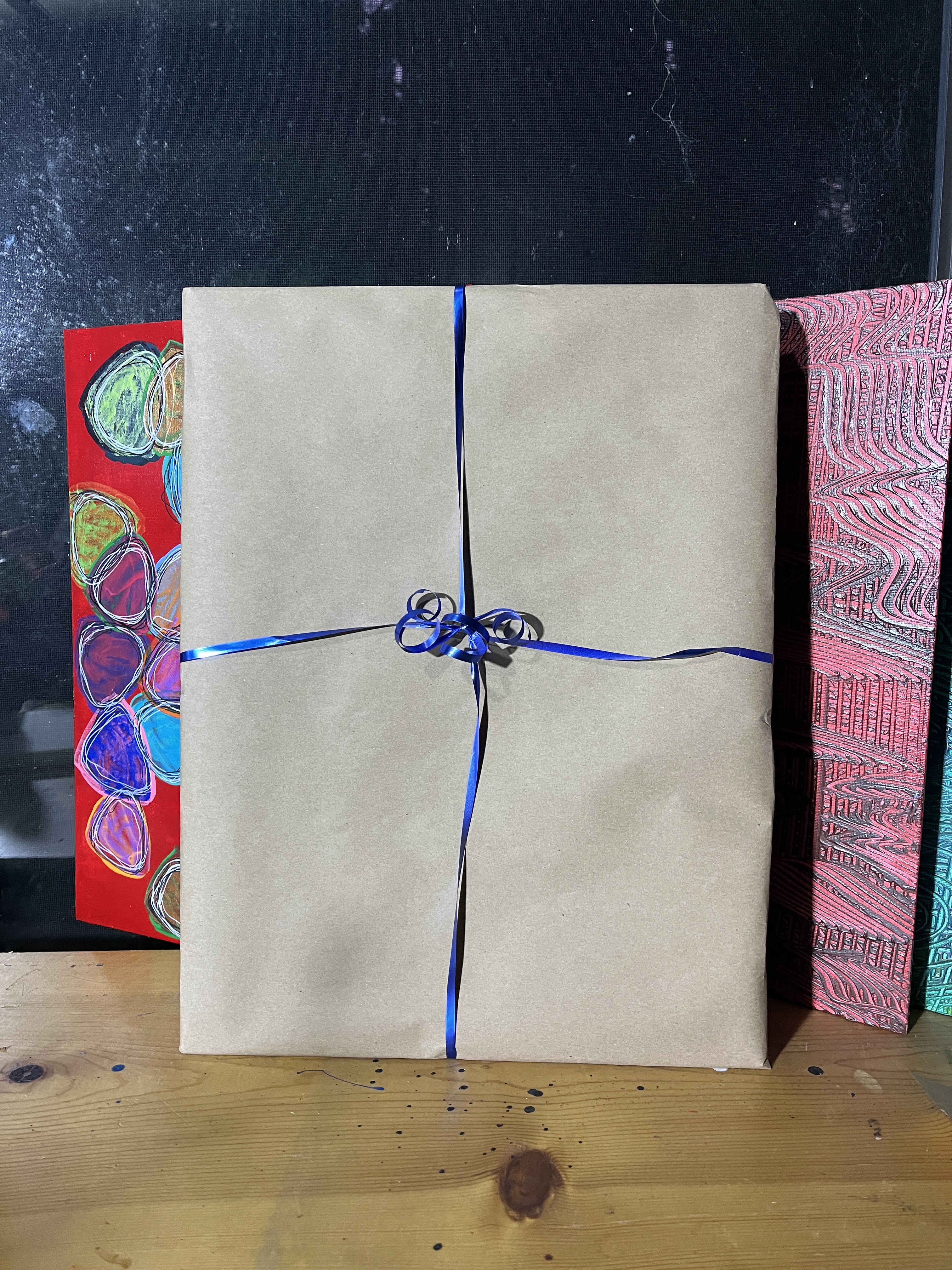 Gift-wrapped #485 Entanglements XIX before Art Drop #10