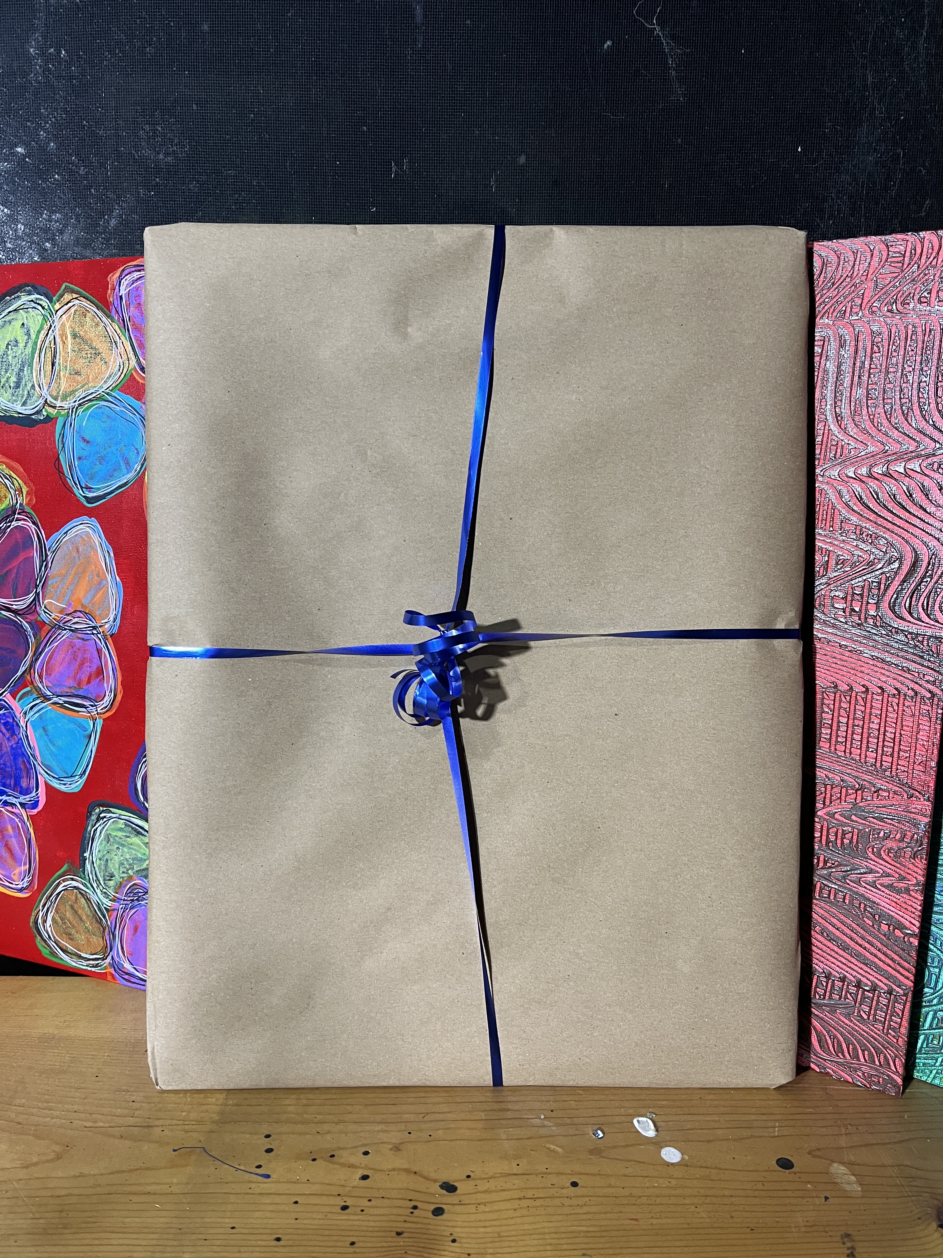 Gift-wrapped #477 Matrix Sprites III before Art Drop #9