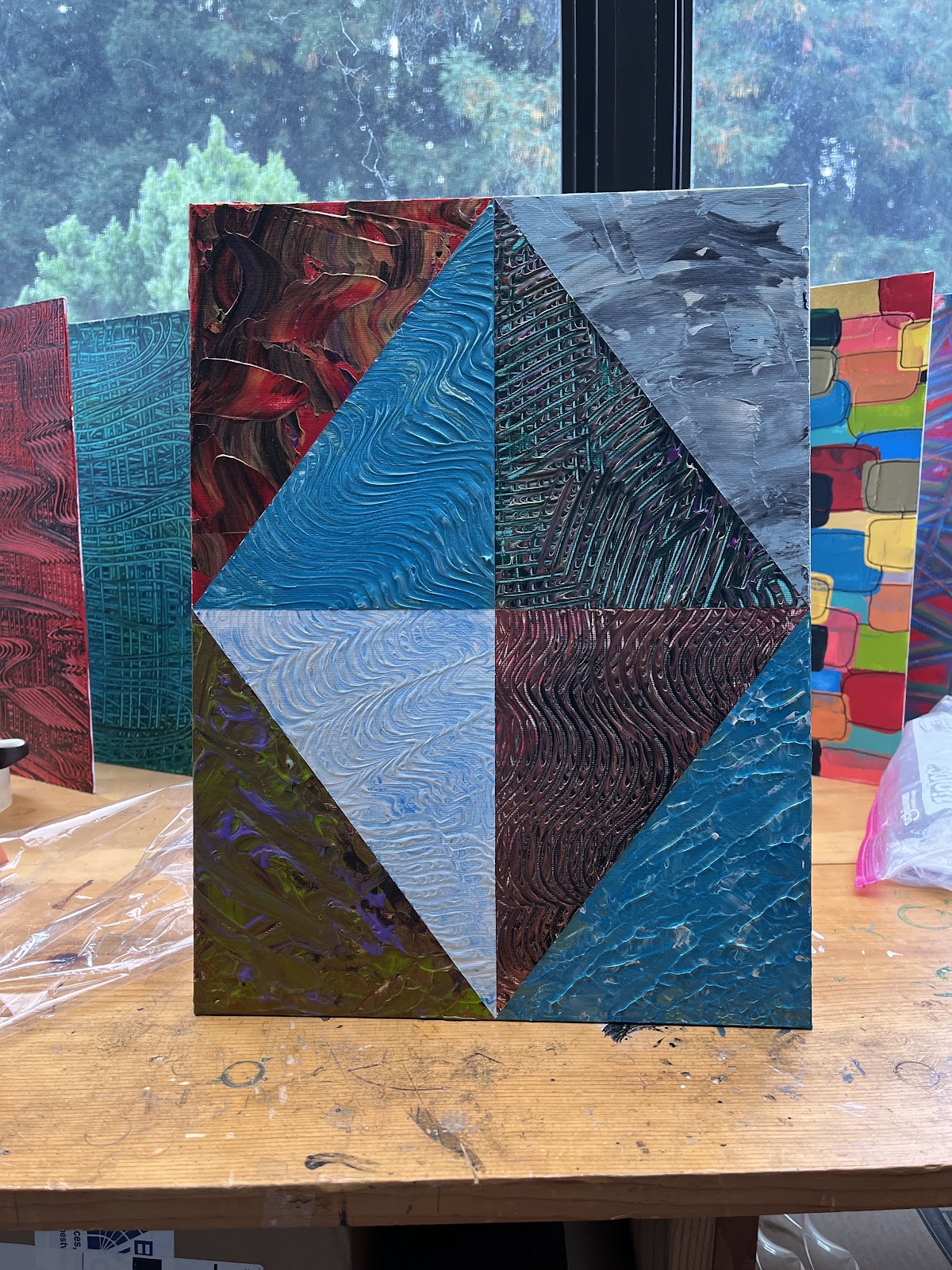 Front of #482 The Four Elements XLVIII, shown for Art Drop #5