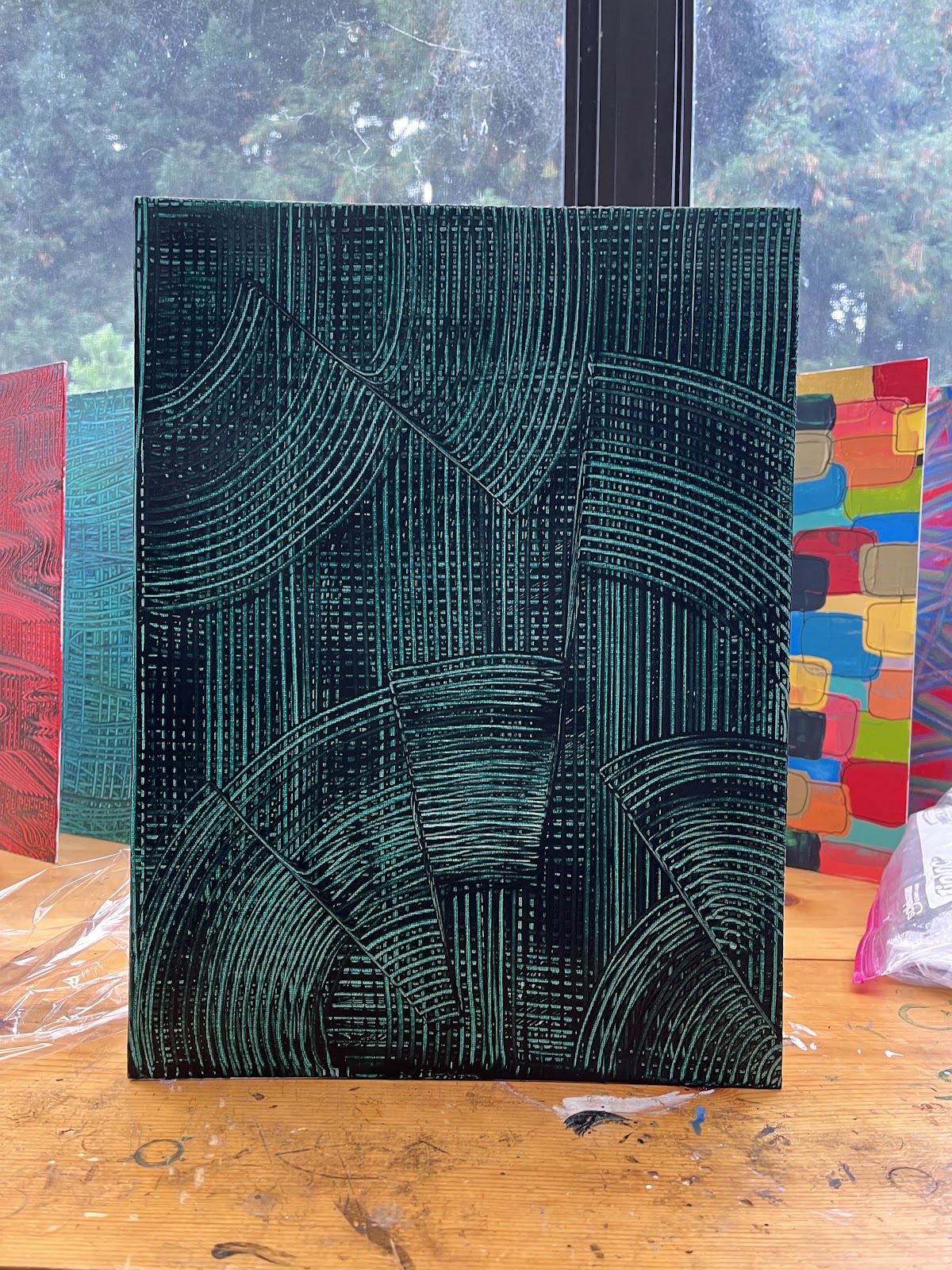 Front of #478 Matrix Sprites IV, shown for Art Drop #6