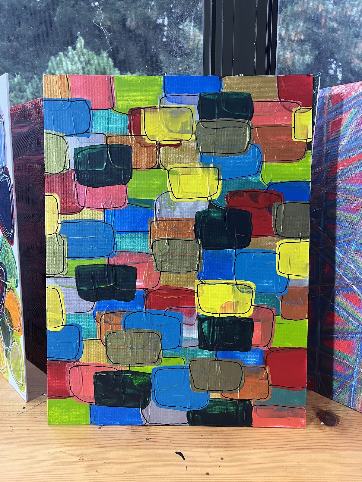 Front of Pebbles series, shown for Art Drop #7